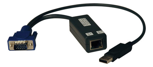 Cable Kvm Serie B070/b072 Cat5e 30.48m Negro