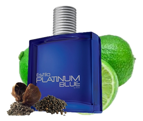 Perfume Caballero Estilo Platinum Blue 90ml By Kiotis