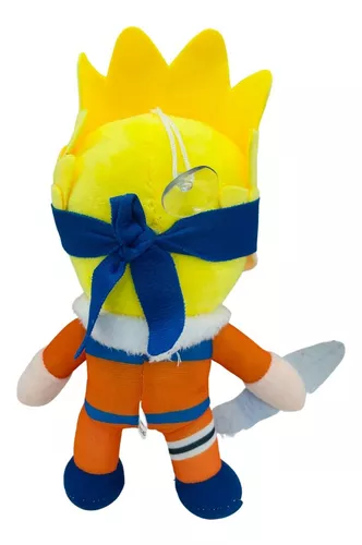 Boneco Urso Pelúcia Naruto Clássico Coleção Anime