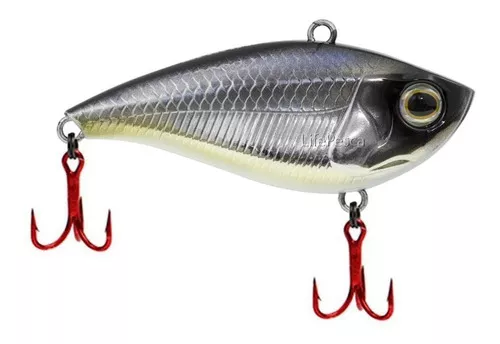 Señuelo de pesca Marine Sports Iron Head 70 color plateado con 2 ganchos x  1 unidades de 7cm x 20g