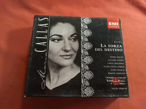 Verdi Maria Callas / La Forza Dl Destino Cd Triple/ Holl B 