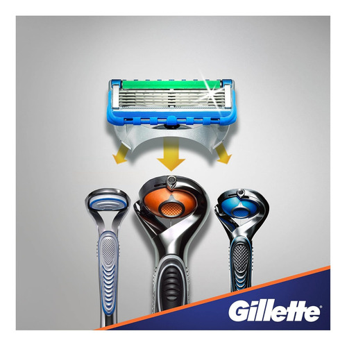 Gillette 81307362 Fusion Proglide Power Pack De 4 Hojas