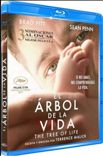 El Árbol De La Vida Blu Ray Película Nuevo Brad Pitt
