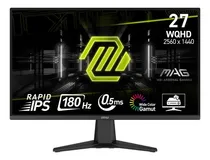 Comprar Monitor Msi 27  Mag Mp275qf 2k 2560x1440 Qhd\u002F Ips\u002F 180hz\u002F 2x