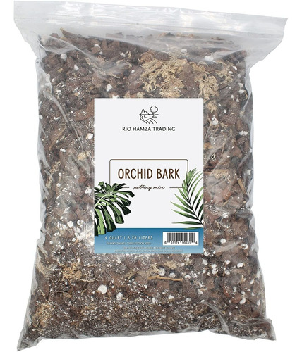 100% Material Orgánico De Corteza De Orquídea Natural, Mezcl