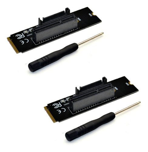 Paquete De 2 Adaptadores M.2 (ngff) Ssd A Pci-e Express 4x M