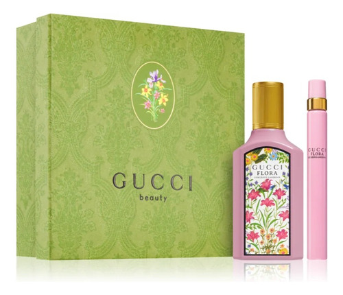 Estuche Gucci Flora Gorgeous Gardenia Edp 50ml + 10 Ml Mujer