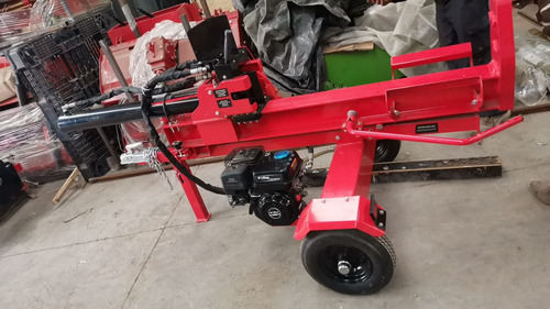 Astilladora Partidora Leña Hidraulica 6,5hp 110cm Tecnodeliv