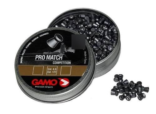 Balines Gamo Pro Match 4.5 X250 Blanco - Aire Comprimido Co2