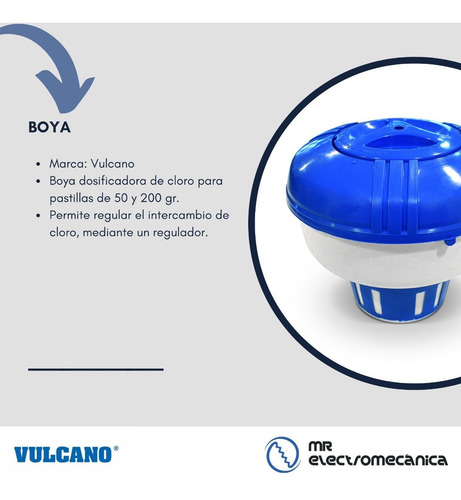 Imagen 5 de 10 de Kit Limpieza Vulcano Boya + Sacahojas + Barrefondo