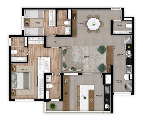Imagem 26 de 30 de Apartamento À Venda No Bairro Vila Gilda - Santo André/sp - O-11128-20654