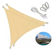 Comprar Toldo Vela Triangular 4x4x4 Sombra Cubierta Jardin Terraza