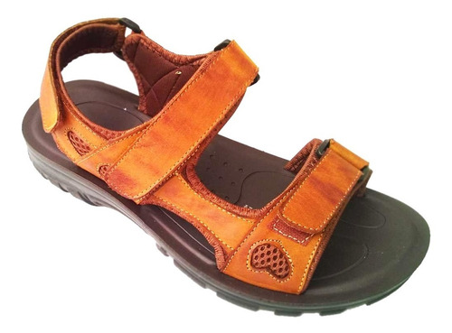 Sandalia Thunder Plana Con Velcros Para Hombre
