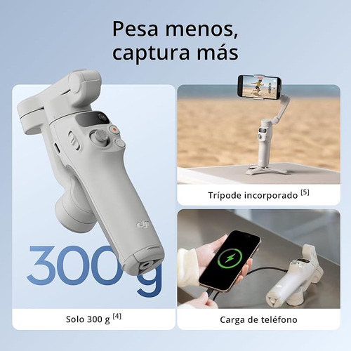 Dji Estabilizador Osmo Mobile 7p Para iPhone, Android, Segui