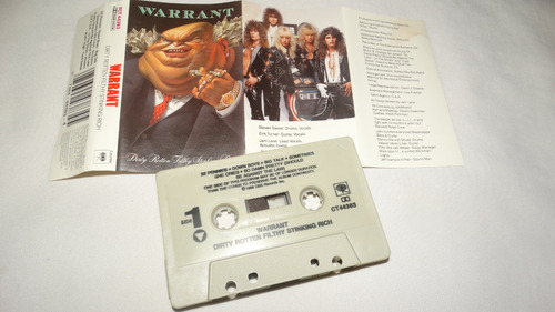 Warrant - Dirty Rotten Filthy Stinking Rich (columbia) (tape