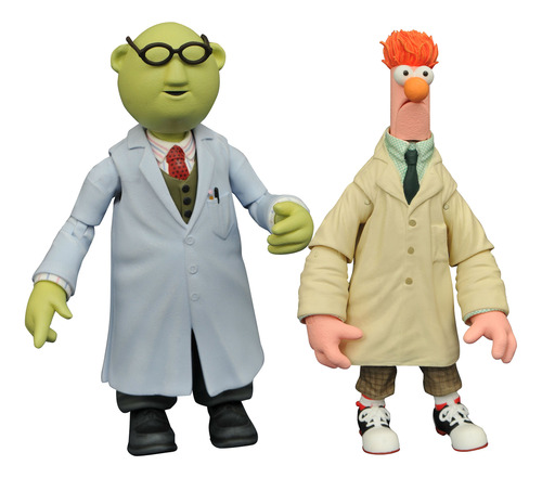 Diamond Select Toys El Muppets Beaker Y Bunsen Honeydew Sele