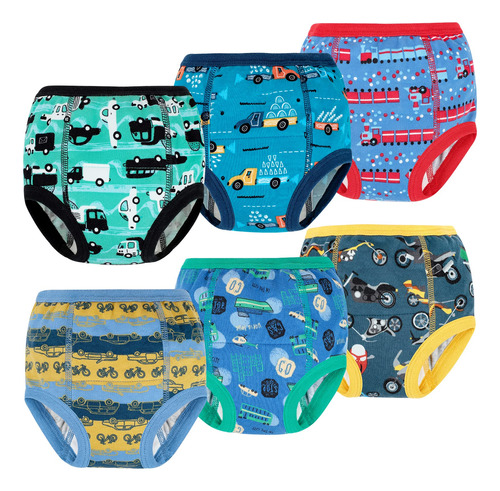 Moomoo Baby Pantalones De Entrenamiento De Algodon Fuertes A