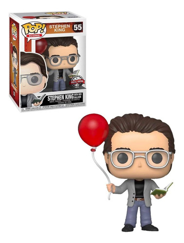 Funko Pop Stephen King Con Globo Rojo