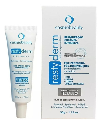 Cosmobeauty Restyderm Máscara de Hidratação Facial 50g