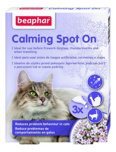 Comportamiento Beaphar Calming Spot On Cat 3 Pipetas