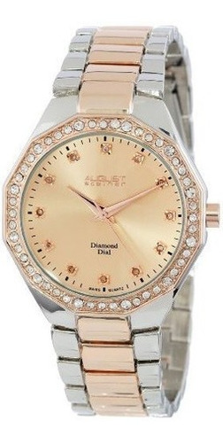 Reloj De Pulsera Suizo Con Cuarzo Suizo As8044ttr Diamond De