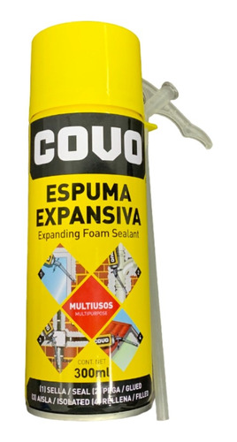 Espuma Expansiva 300ml Marca Covo 