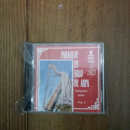 Cd Paraguay En Solo De Arpa Volumen 2 (cd1)