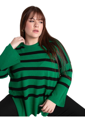 Sweater Rayas Mujer Calidad Premium