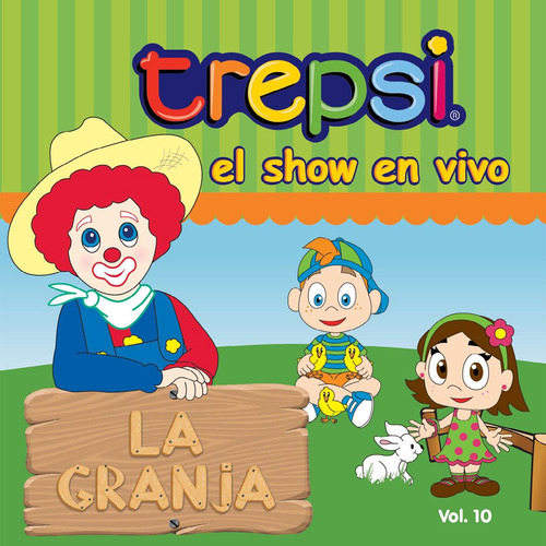 Imagen 1 de 1 de Cd Vol 10 Trepsi Musica Infantil Niños El Show En Vivo