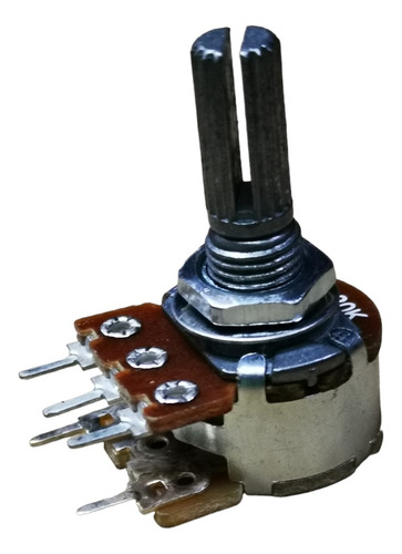 Potenciómetro 3pts C/switch 20k Paquete De 5pcs
