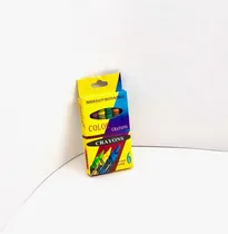 Comprar Crayon Crayones X6 Ceras Colores Pack X 50 Cajitas
