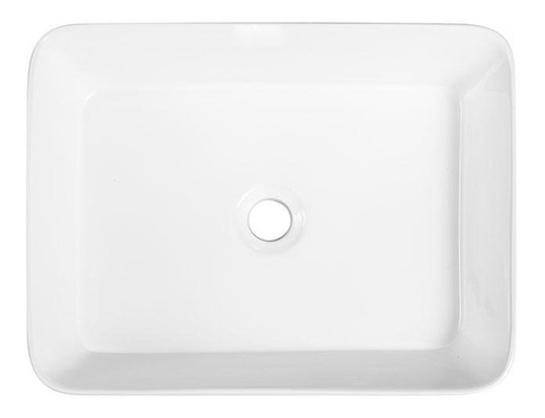 Imagen 2 de 6 de Bacha De Apoyo De Porcelana Blanca 47x37 Blade