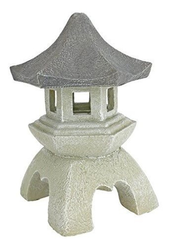 Design Toscano Asian Decor Pagoda Lantern Outdoor Statue Med