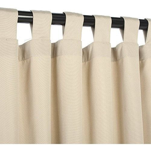 Cortina Exterior Essentials Beige Sunbrella 120cm