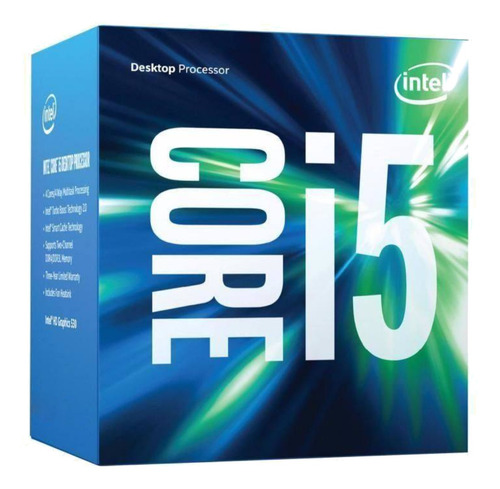 Imagen 2 de 2 de Procesador gamer Intel Core i5-6500T CM8066201920600 de 4 núcleos y 3.1GHz de frecuencia con gráfica integrada