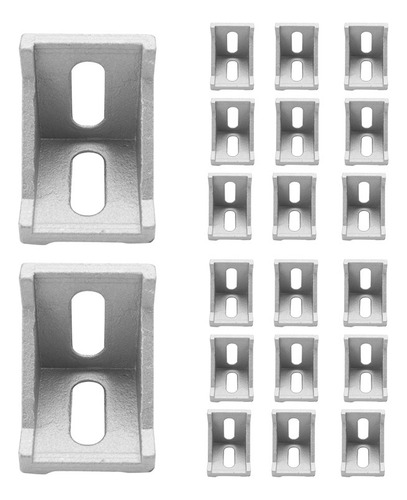 20 Unidades, Soportes De Esquina De Aluminio 4040, Ángulo De