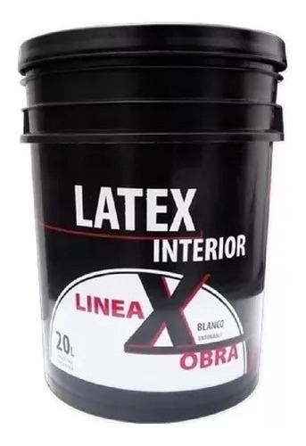 Pintura Látex Interior Exterior Obra Merclin X 20 Lts