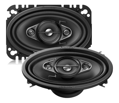 Par Parlantes Pioneer 4x6 Cuatriaxial 210w 4 Vías Ts A4670