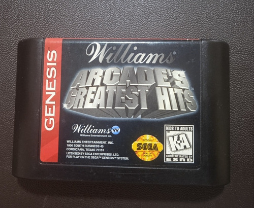 Williams Arcades Greatest Hits - Sega Genesis