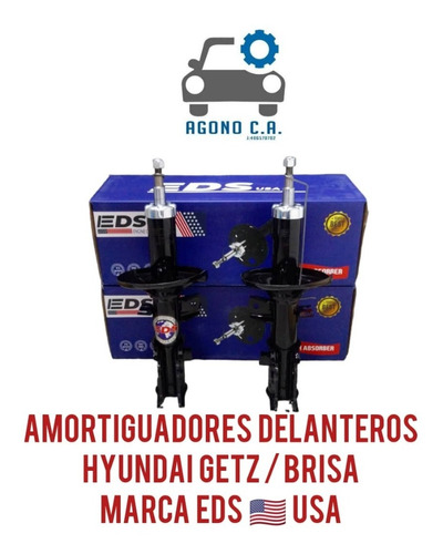 Amortiguadores Delanteros Hyundai Getz/dodge Brisa