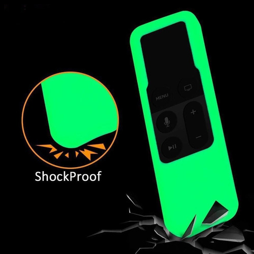 Funda De Silicona Luminosa Para Control Apple Tv 4k - 4ta Gn