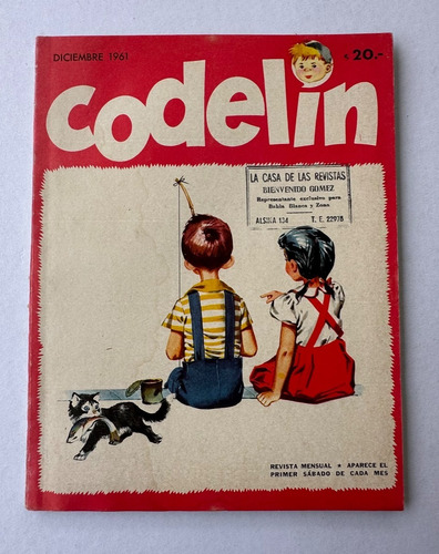 Revista Codelin N° 8 Con Lamina Ed Codex Diciembre 1961