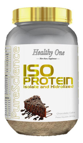 Iso Protein 900g Whey Iso E Hidro Healthy One - Baunilha