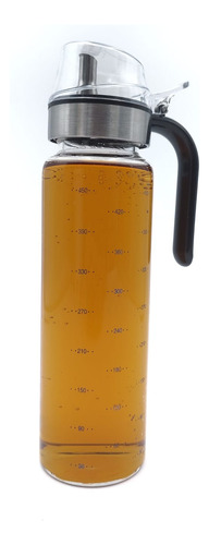 Aceitera Vinagrera Dispensador Con Mango Cristal 450ml
