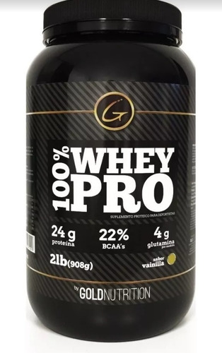 Suplemento En Polvo Gold Nutrition  100% Whey Pro 