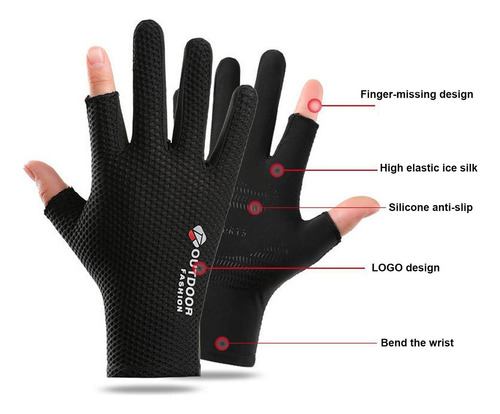 Guantes De Pesca Para Hombre Guantes De Pesca Con Protección