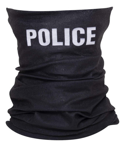 Envoltura Táctica Rothco Negra Para Policía - Reutilizable
