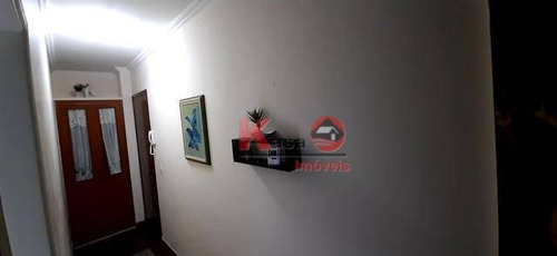 Apartamento Com 2 Dormitórios À Venda, 65 M² Por R$ 345.000,00 - Itararé - São Vicente/sp - Ap10165