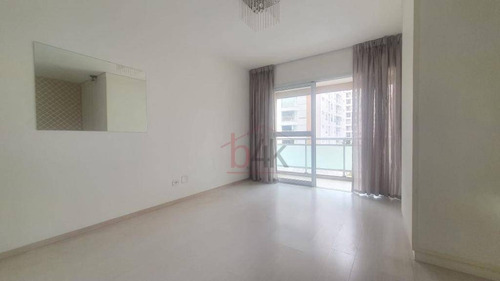 Apartamento Para Locação Na Vila Olímpia, Rua Quatá, 835. Com 52m², 1 Dormitório E 1 Vaga. - Ap4897