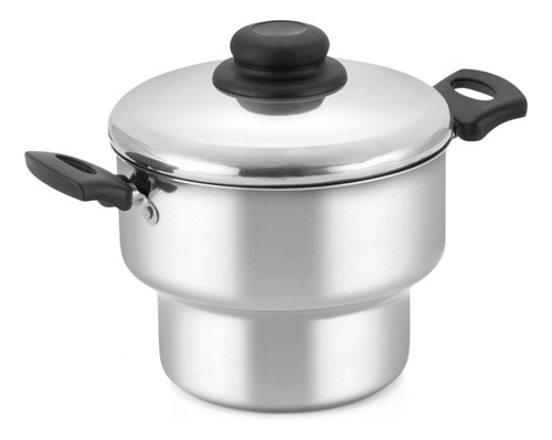 Cuscuzeiro Alumínio Nacional Polido 20cm 2,9l